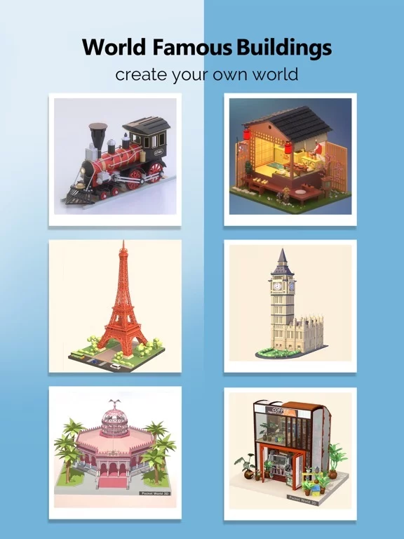 Изображение игры: Pocket World 3D