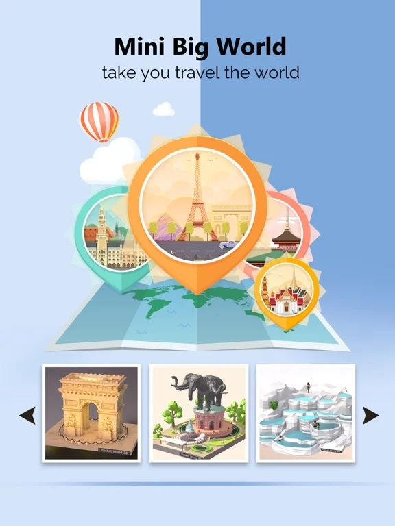 Изображение игры: Pocket World 3D