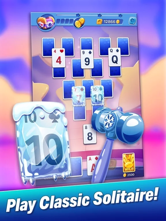 Изображение игры: Solitaire Showtime: Tri-Peaks