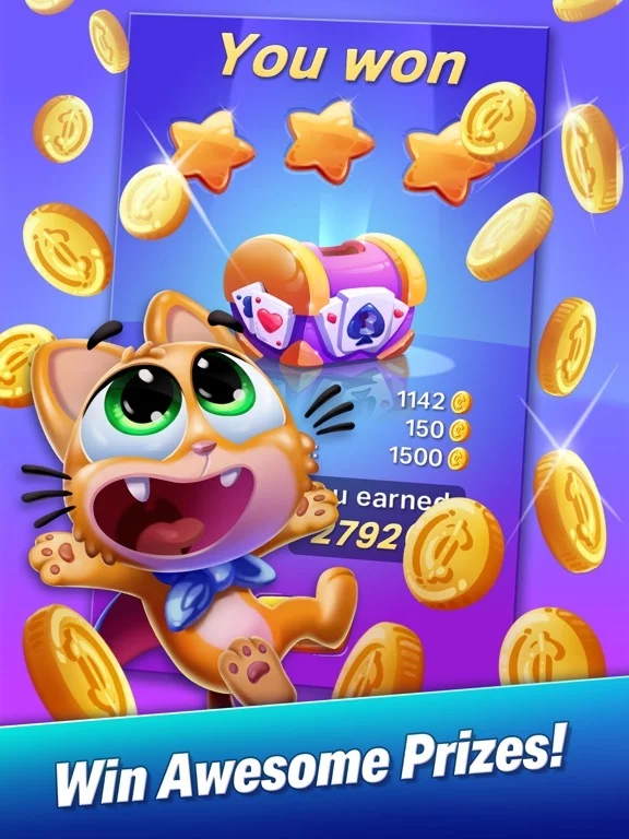 Изображение игры: Solitaire Showtime: Tri-Peaks