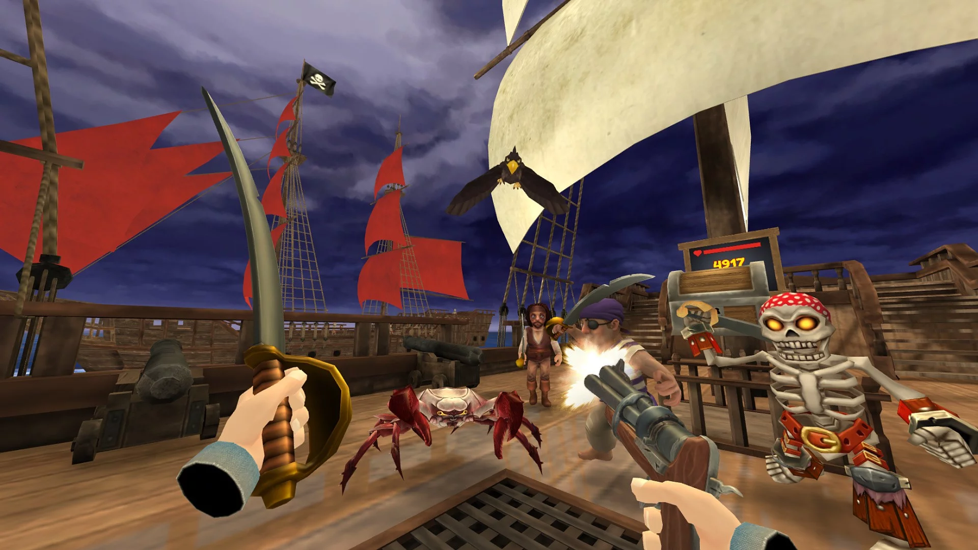 Изображение игры: Pirates on Deck VR