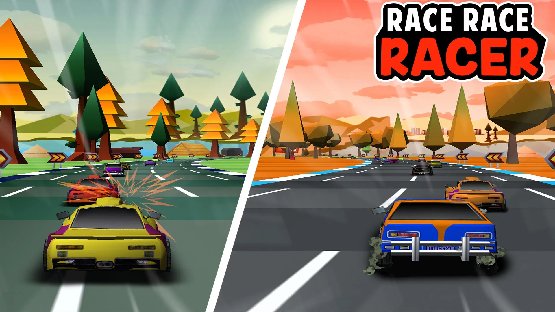 Изображение игры: Race Race Racer
