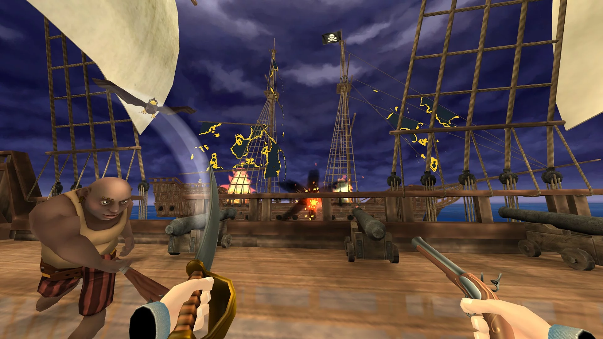 Изображение игры: Pirates on Deck VR
