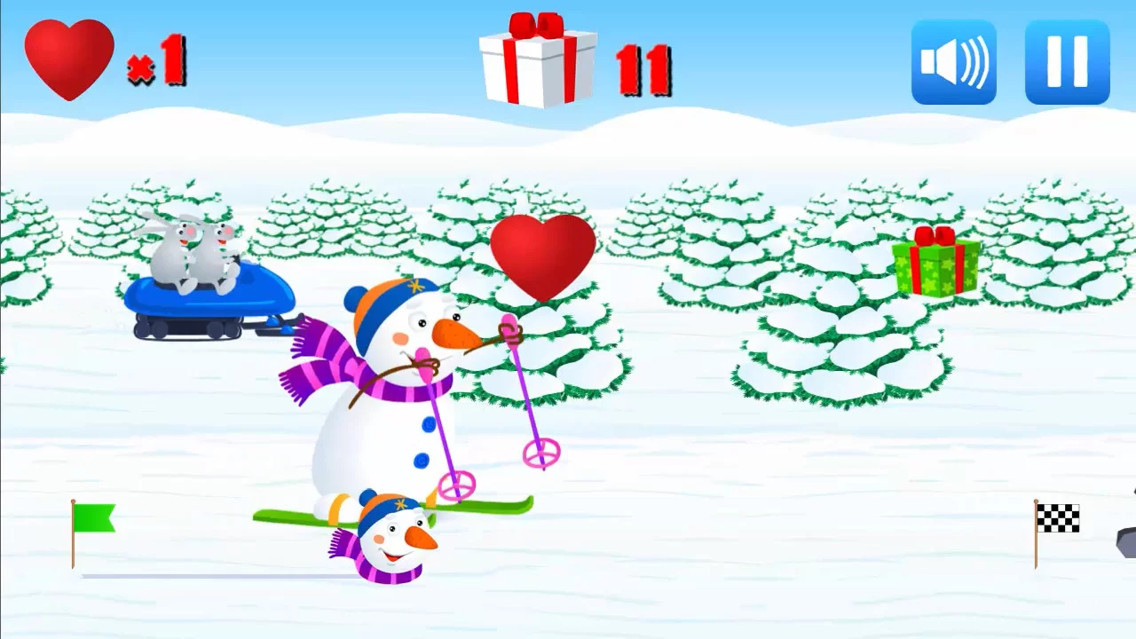 Изображение игры: Snowman