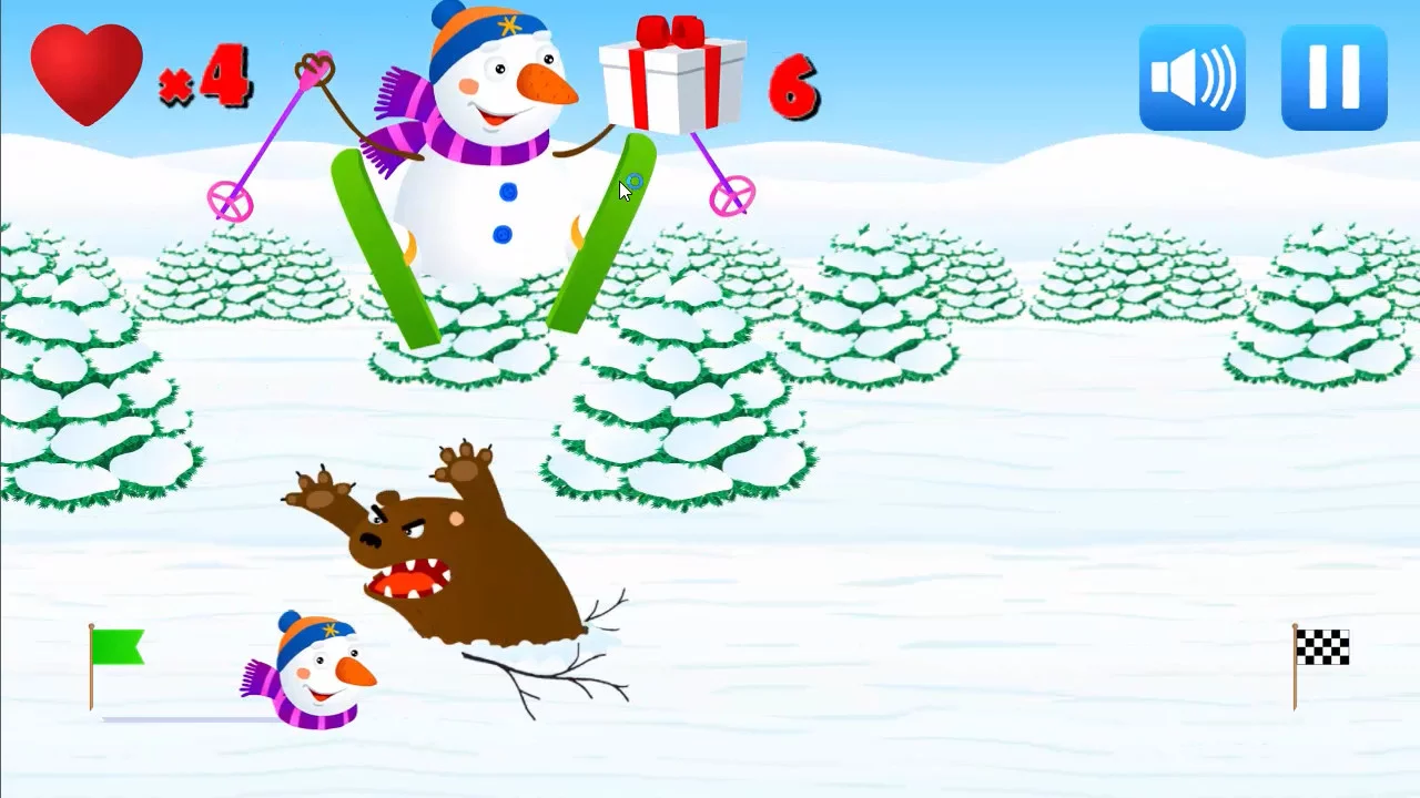 Изображение игры: Snowman