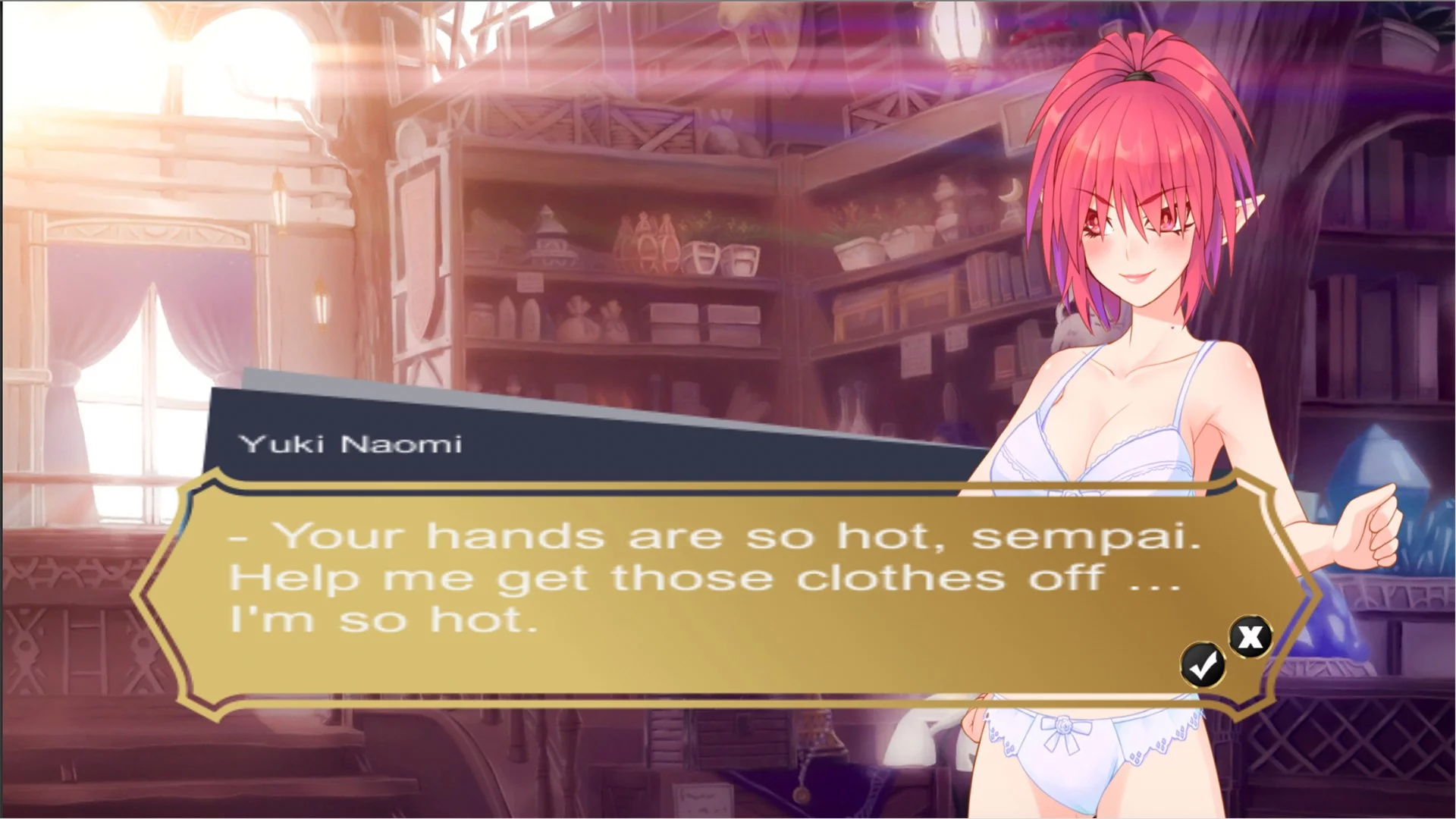 Изображение игры: Hentai Match Fantasy Stories