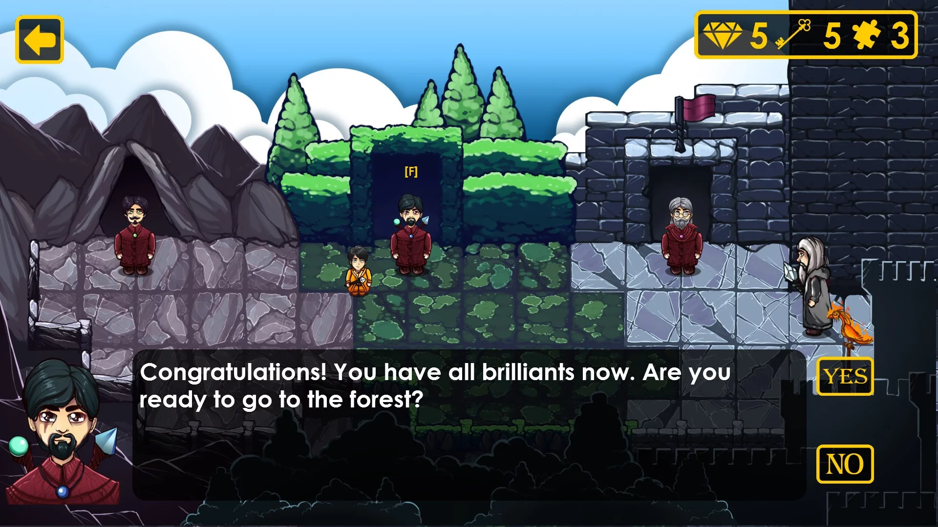 Изображение игры: TAL: Wizard's Adventures