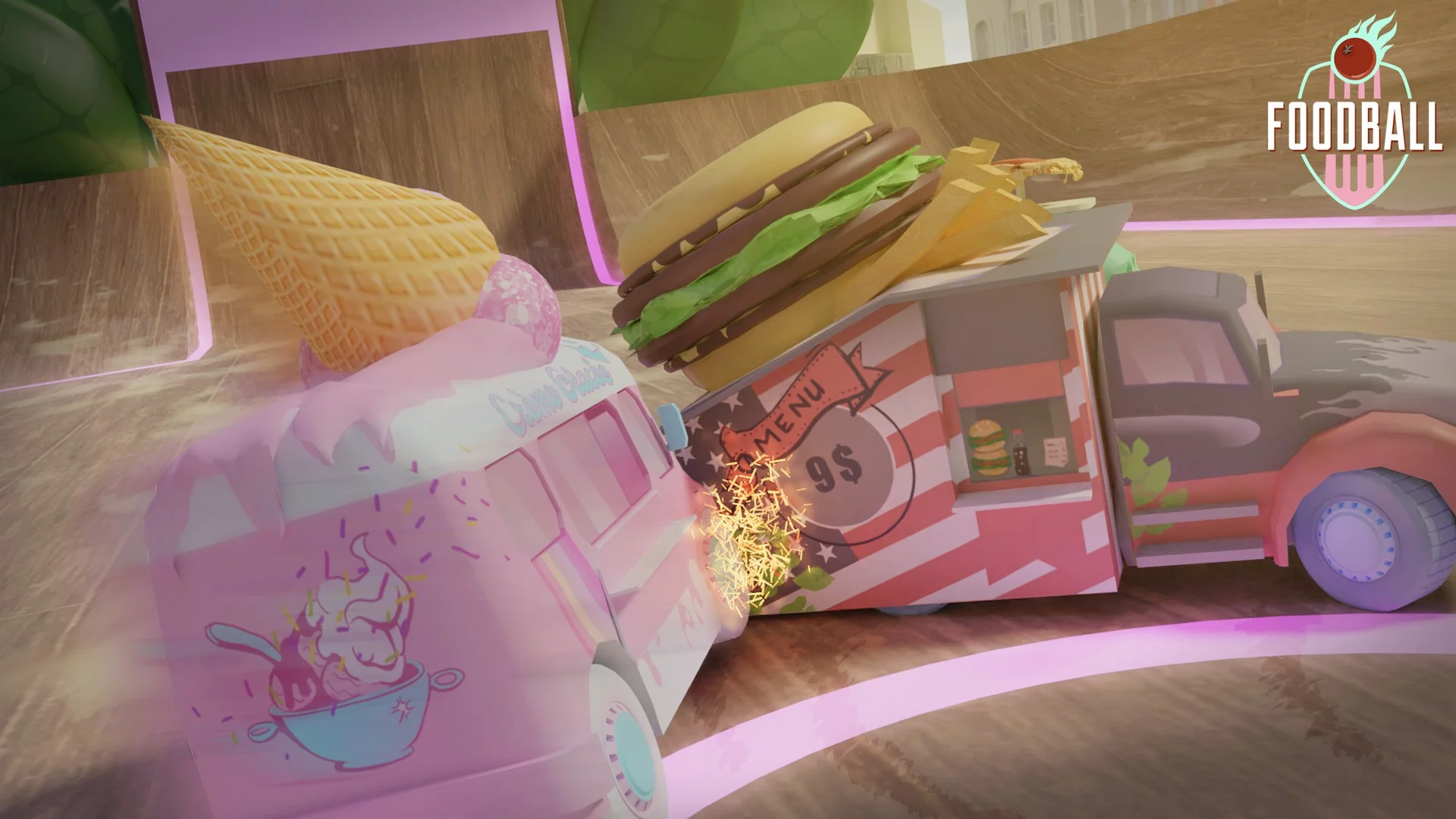 Изображение игры: FoodBall