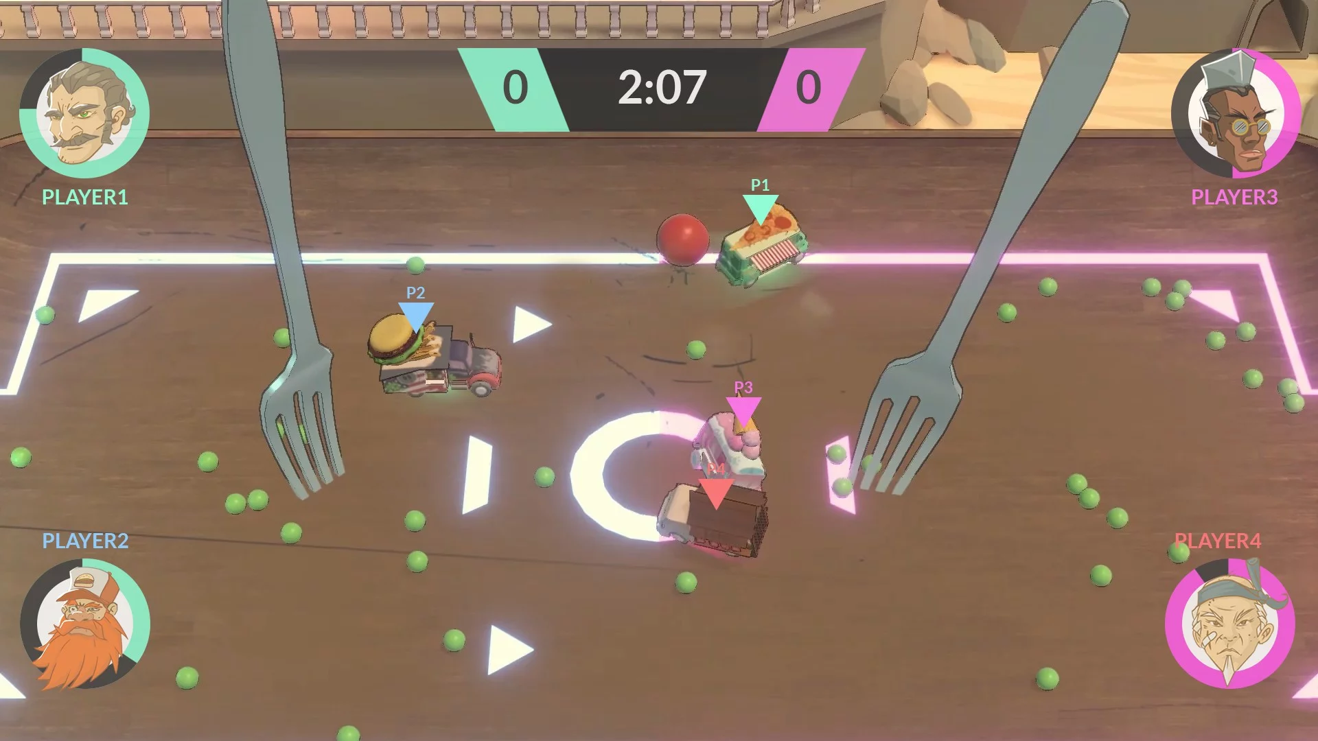Изображение игры: FoodBall