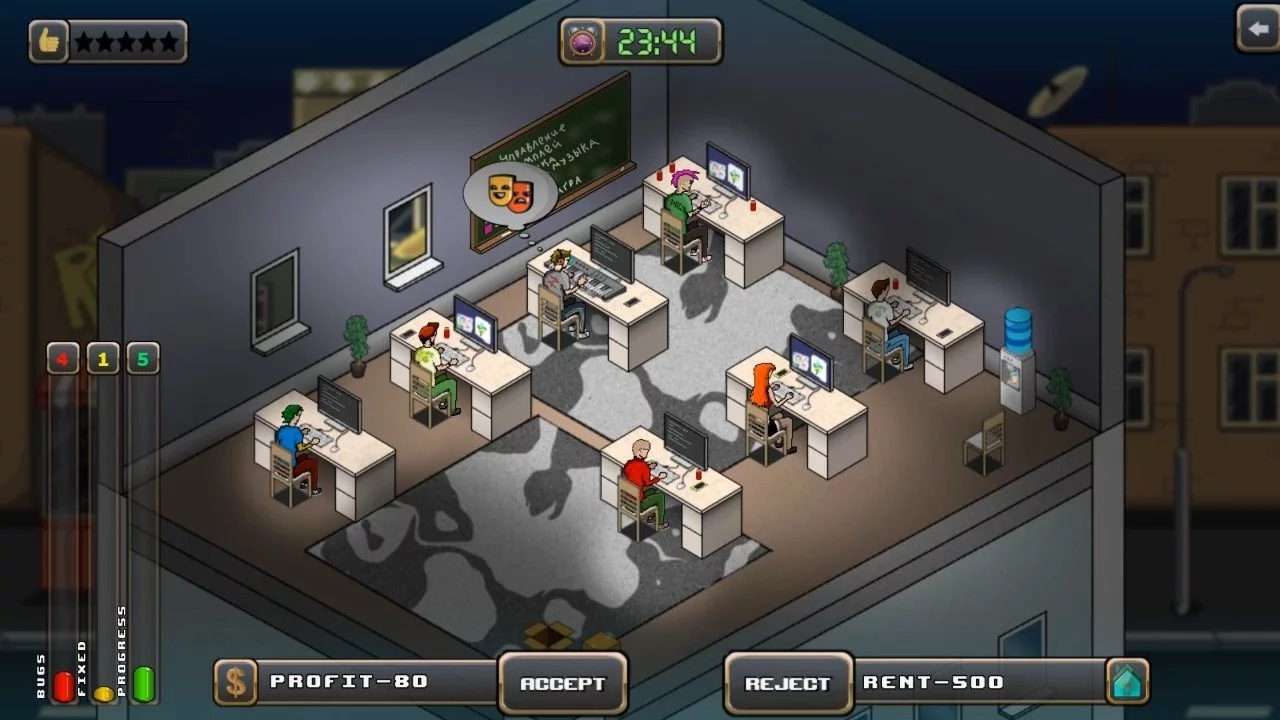 Изображение игры: Gamedev simulator