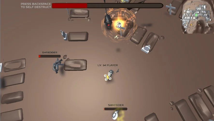 Изображение игры: Drone Combat