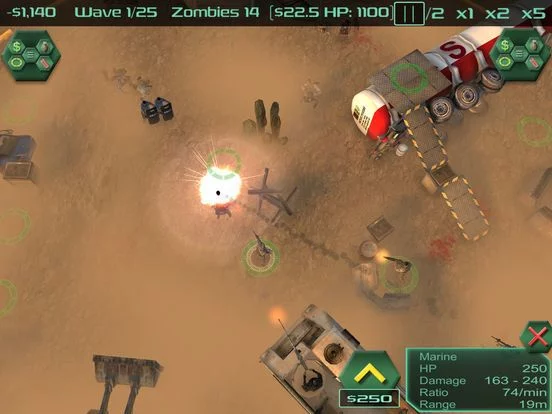 Изображение игры: Zombie Defense HNG