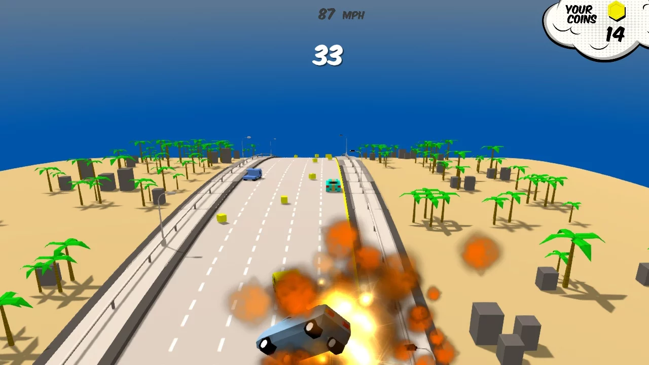 Изображение игры: Rally Road