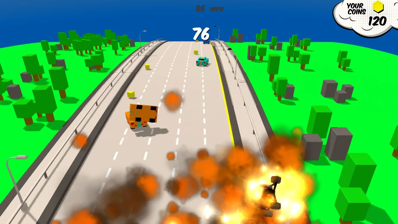 Изображение игры: Rally Road
