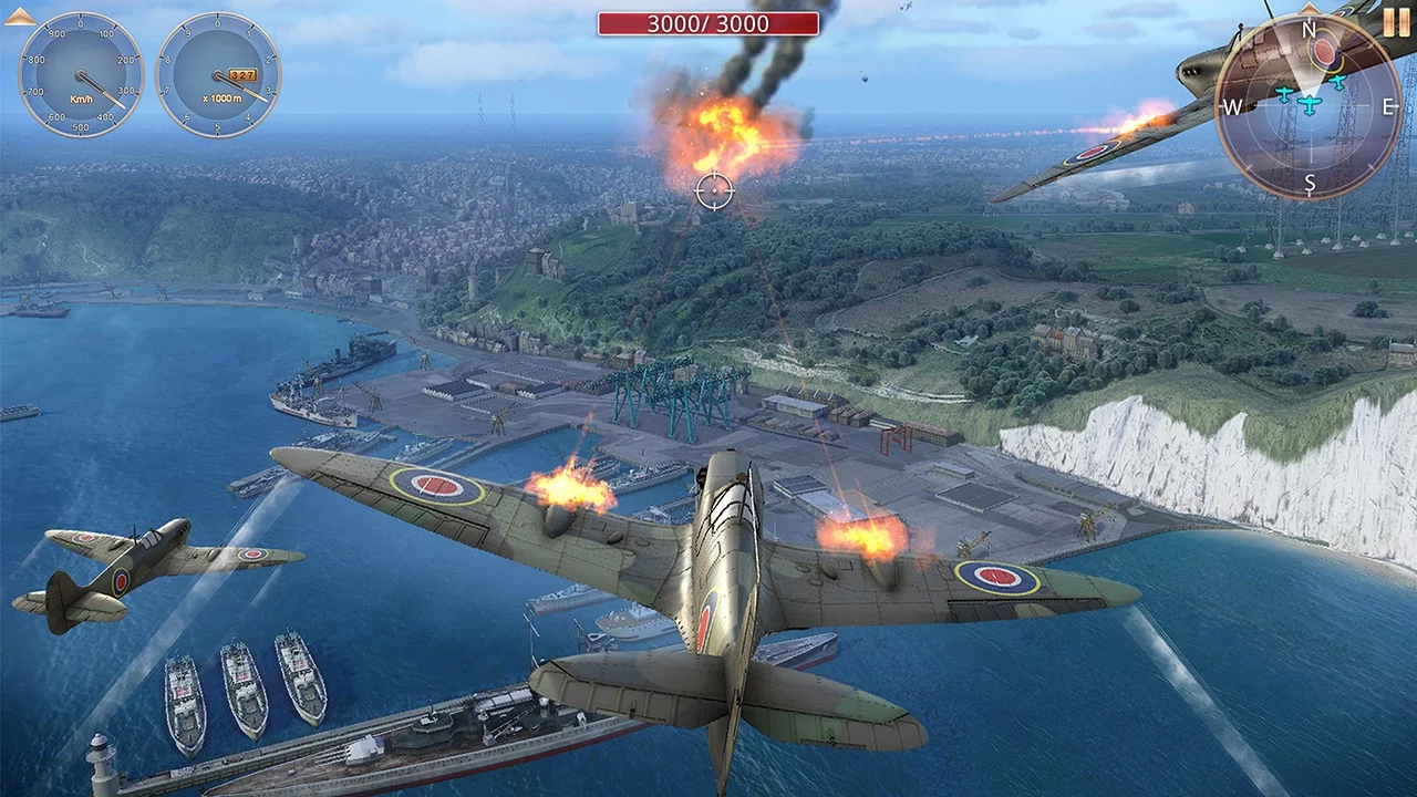 Изображение игры: Sky Gamblers: Storm Raiders 2