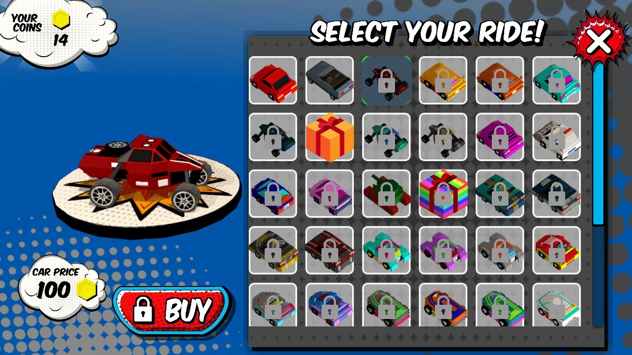 Изображение игры: Rally Road