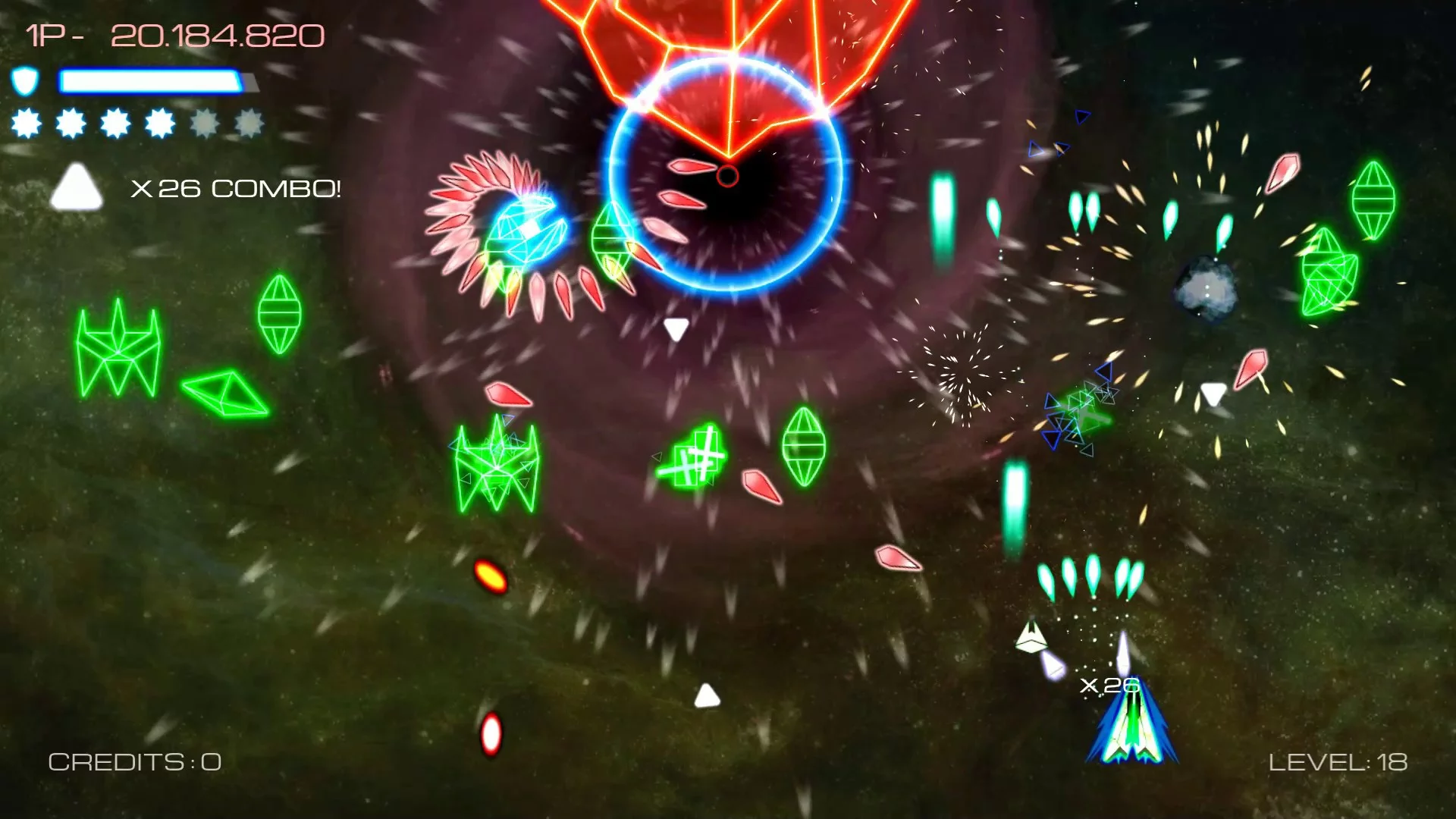 Изображение игры: Vortex Attack EX