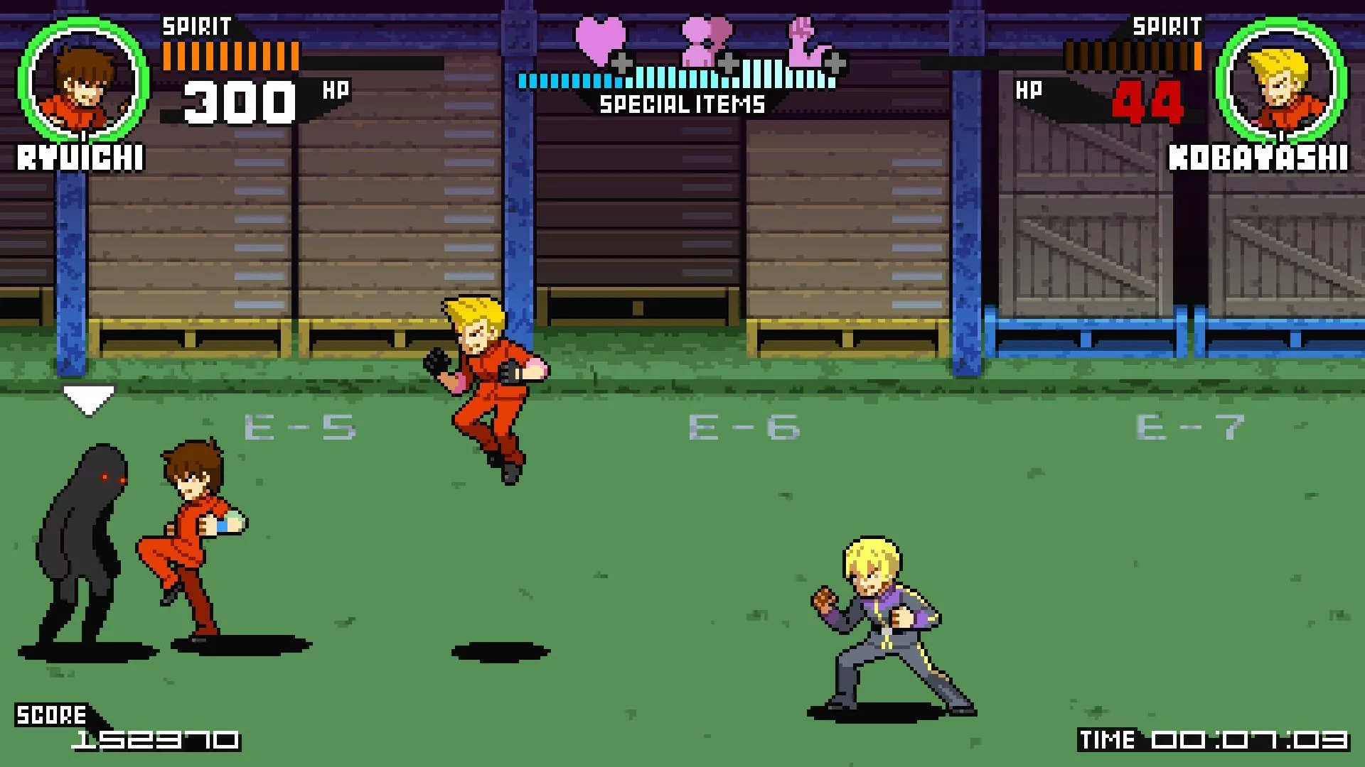 Изображение игры: STAY COOL, KOBAYASHI-SAN!: A RIVER CITY RANSOM STORY
