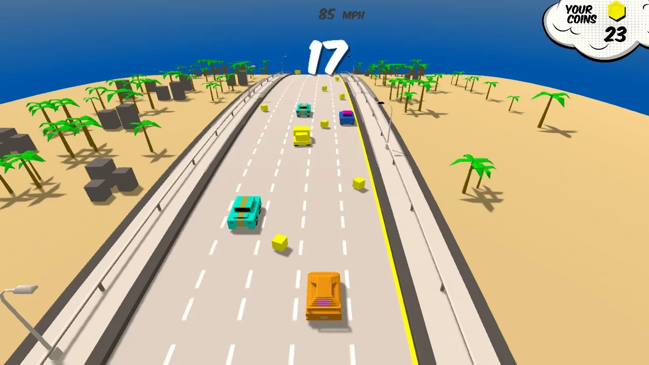 Изображение игры: Rally Road