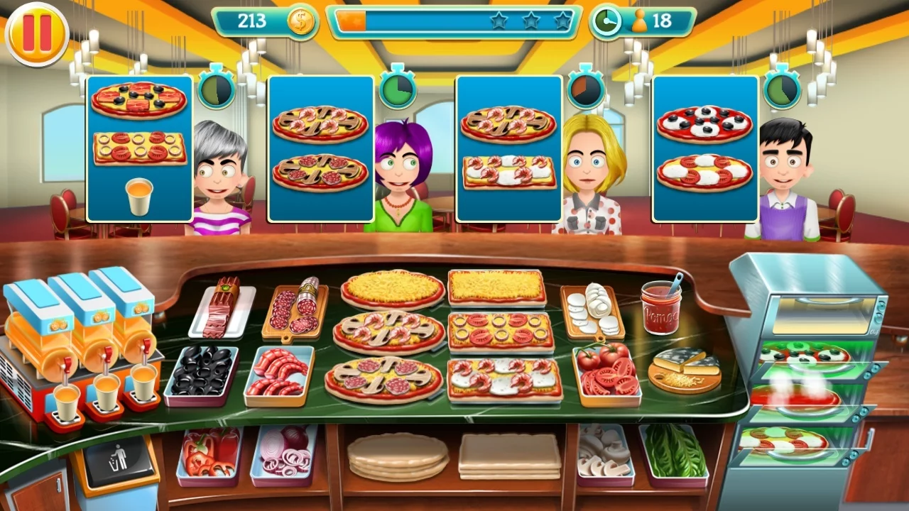 Изображение игры: Pizza Bar Tycoon