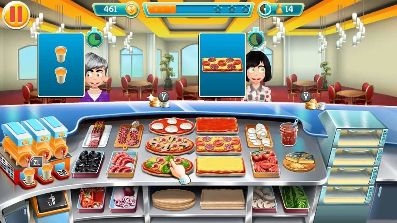 Изображение игры: Pizza Bar Tycoon
