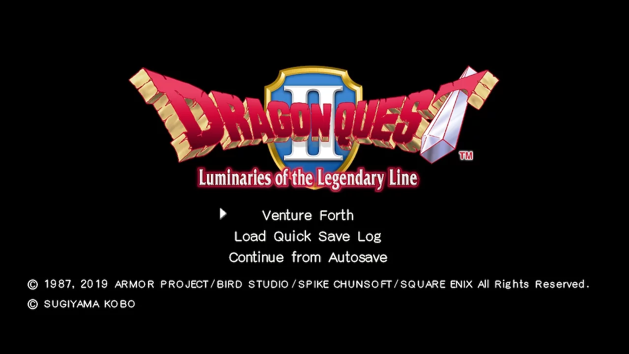 Изображение игры: DRAGON QUEST II: Luminaries of the Legendary Line