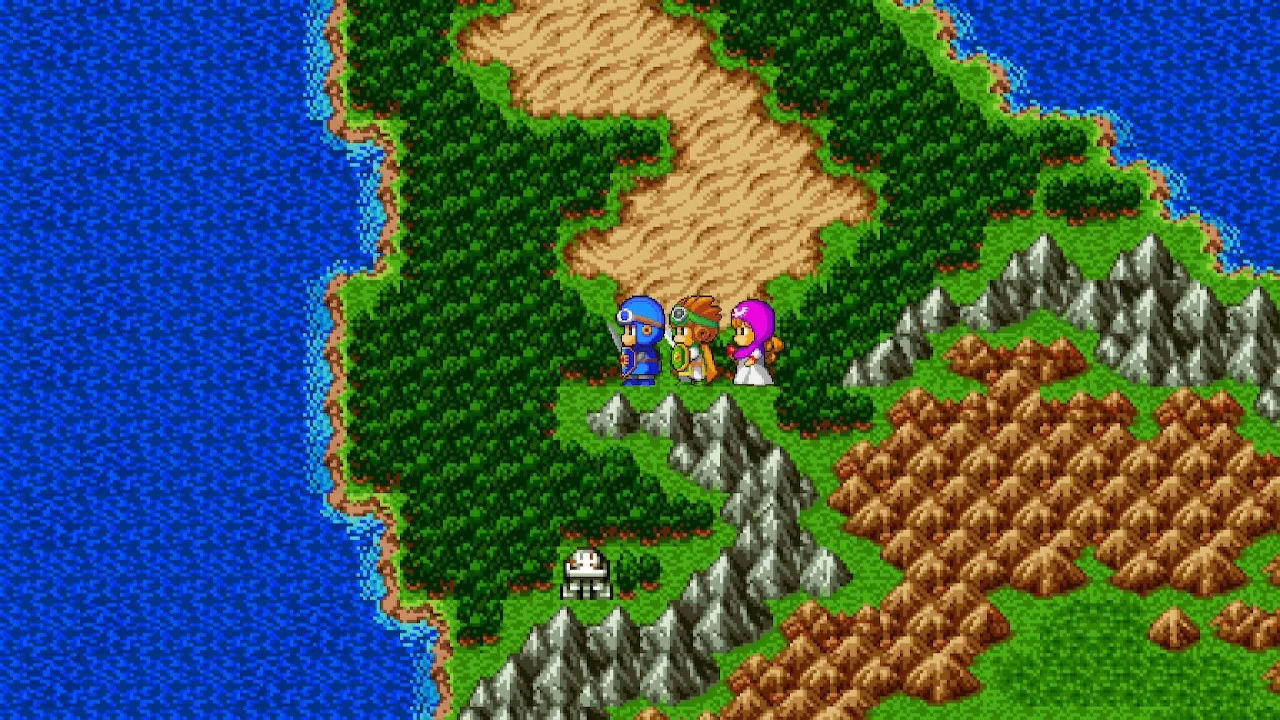Изображение игры: DRAGON QUEST II: Luminaries of the Legendary Line