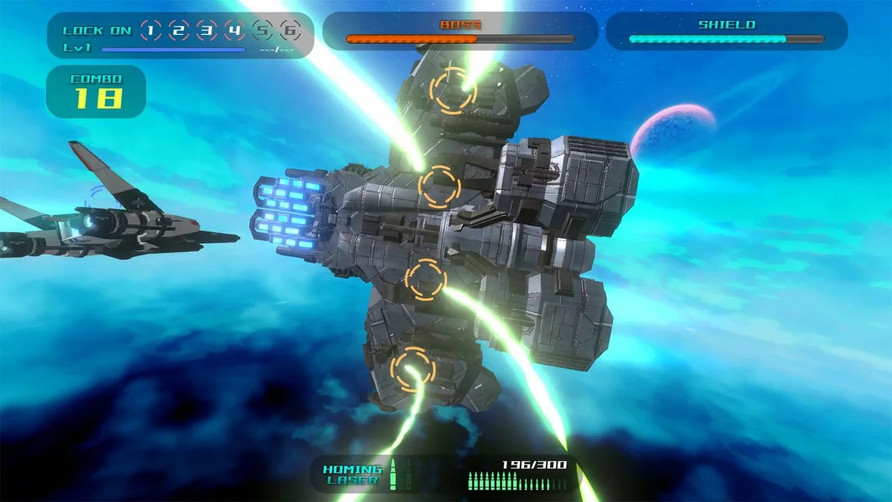 Изображение игры: FLYING GIRL STRIKER