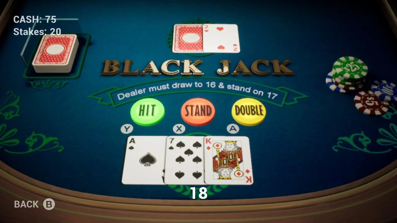 Изображение игры: Just Black Jack