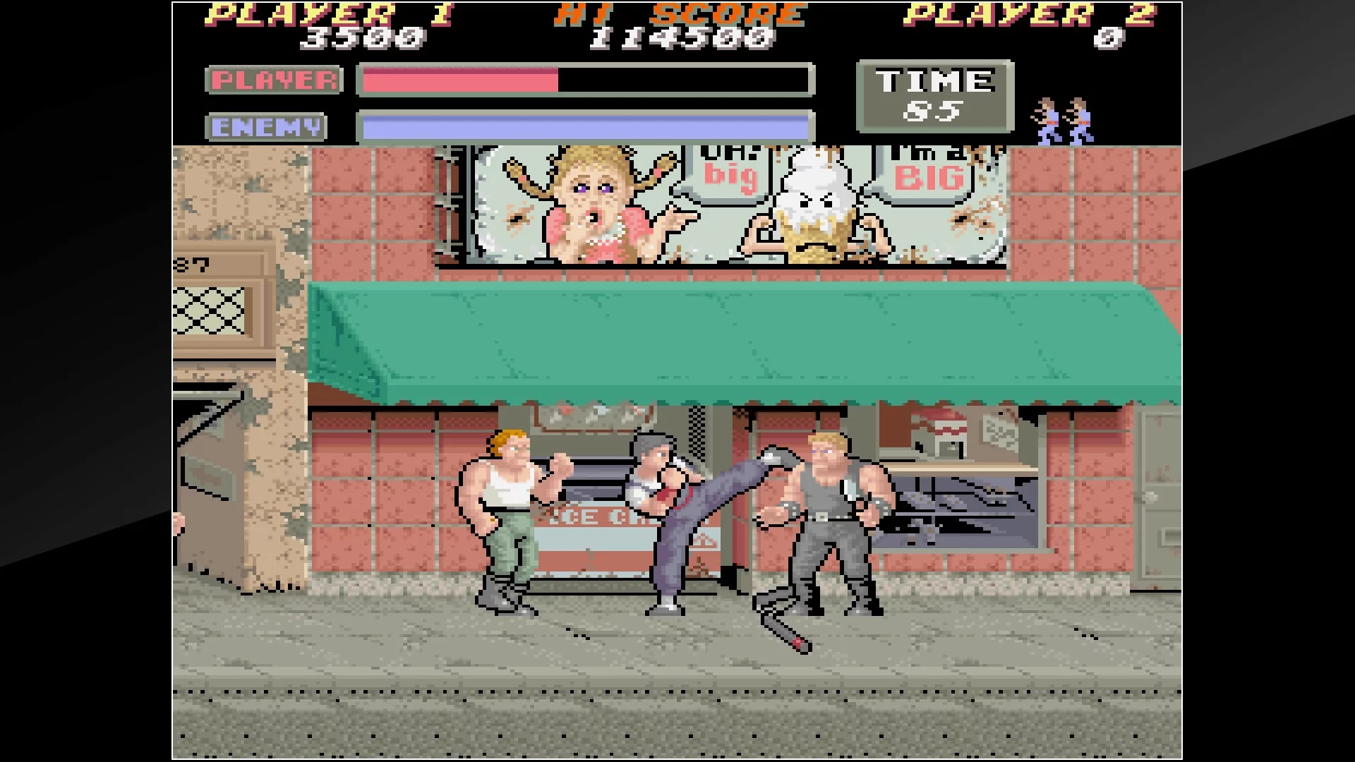 Изображение игры: Arcade Archives VIGILANTE