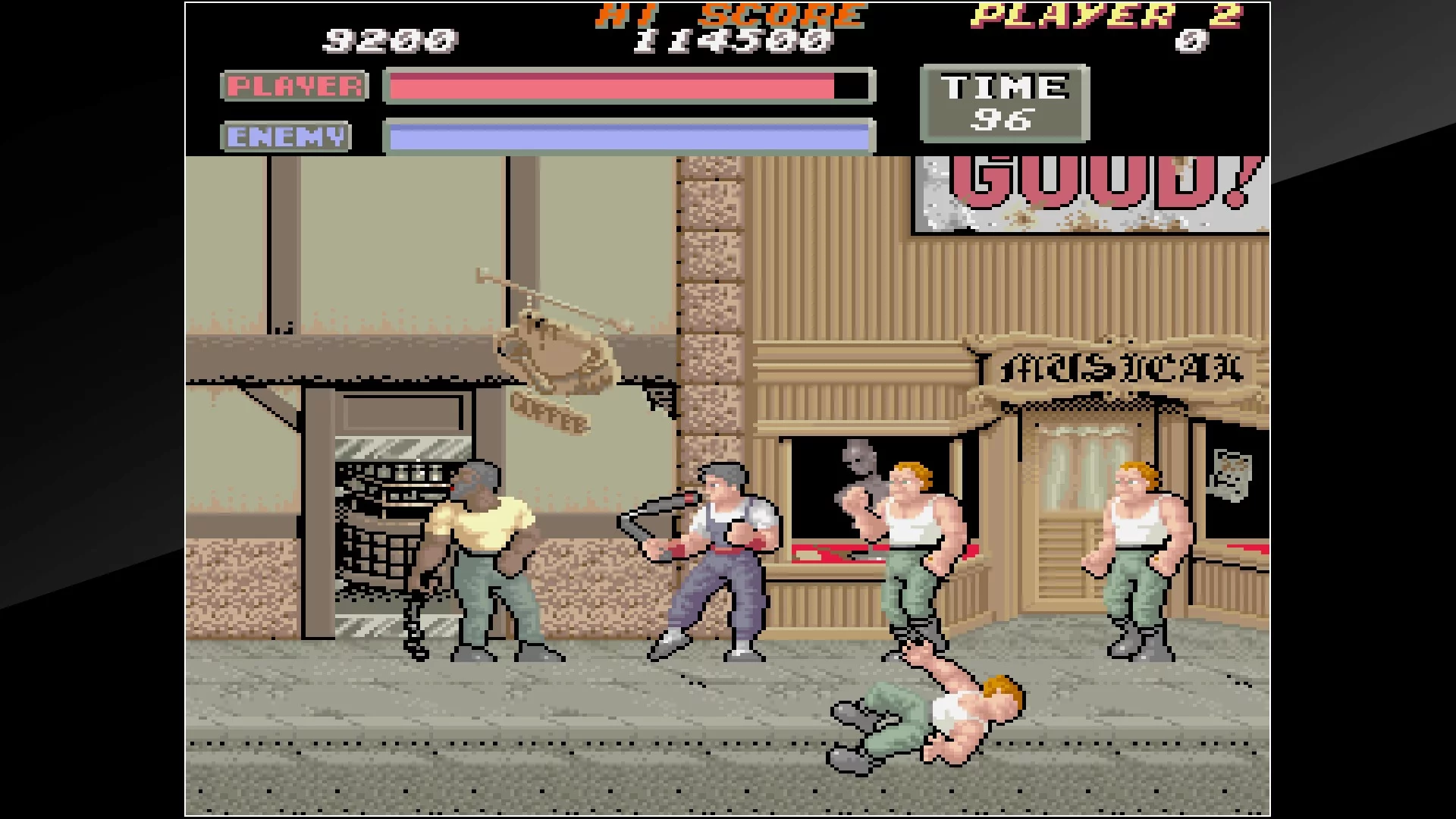 Изображение игры: Arcade Archives VIGILANTE