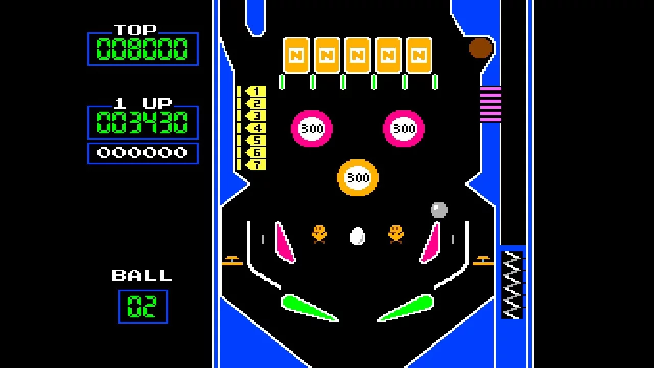 Изображение игры: Arcade Archives Pinball