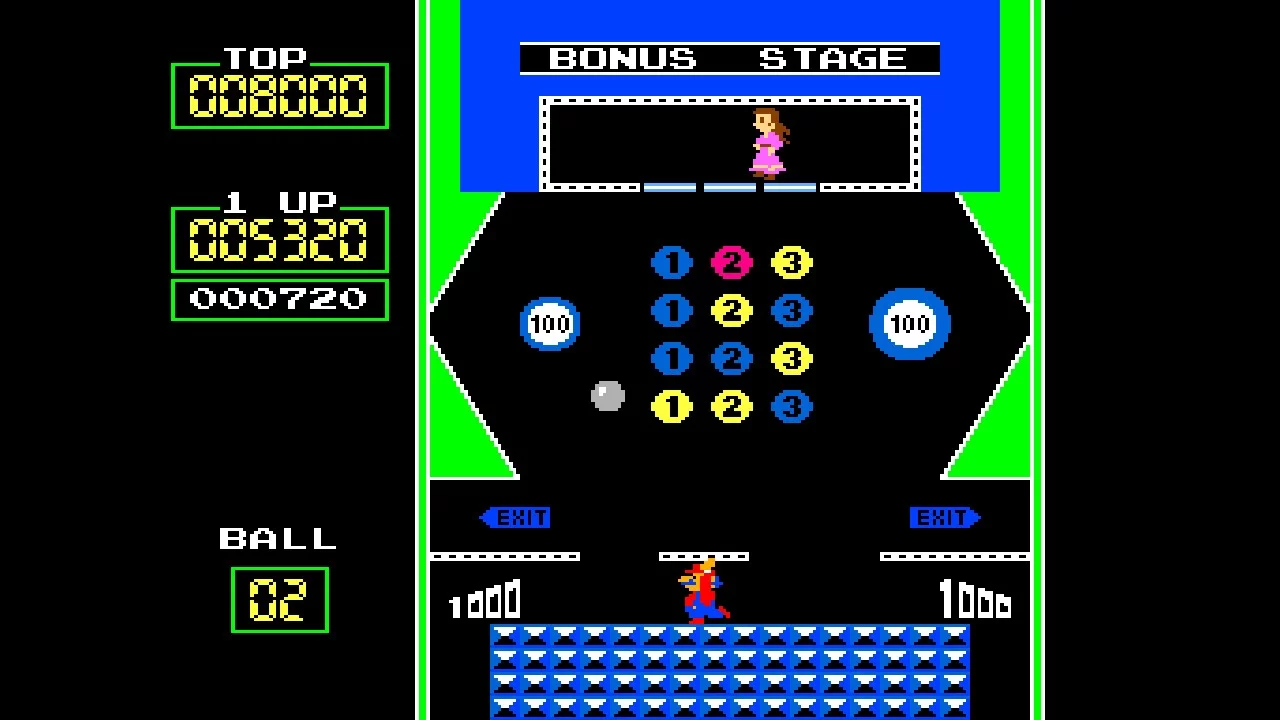 Изображение игры: Arcade Archives Pinball