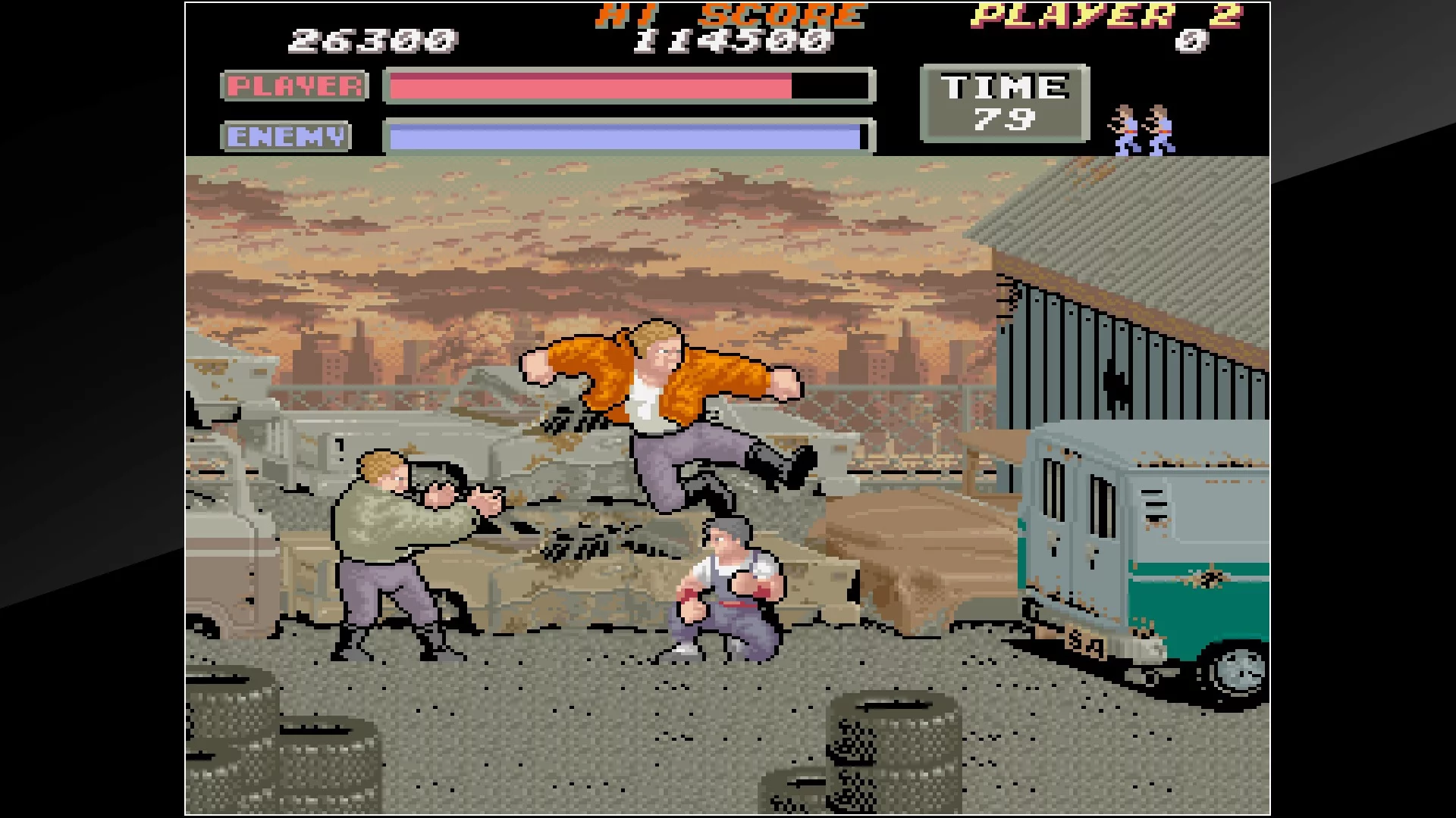 Изображение игры: Arcade Archives VIGILANTE