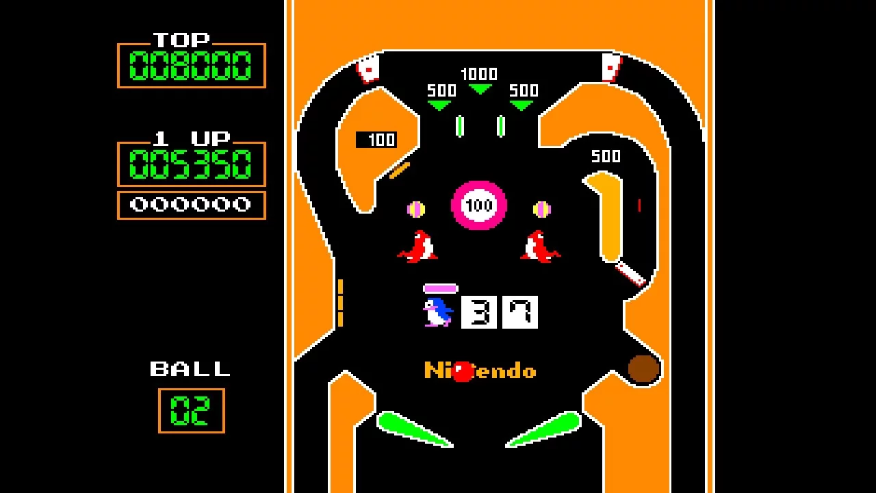 Изображение игры: Arcade Archives Pinball