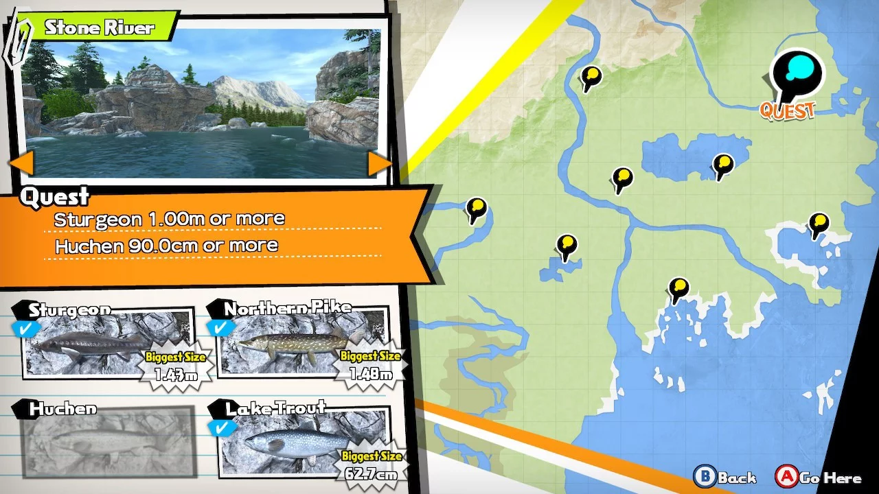 Изображение игры: Reel Fishing: Road Trip Adventure
