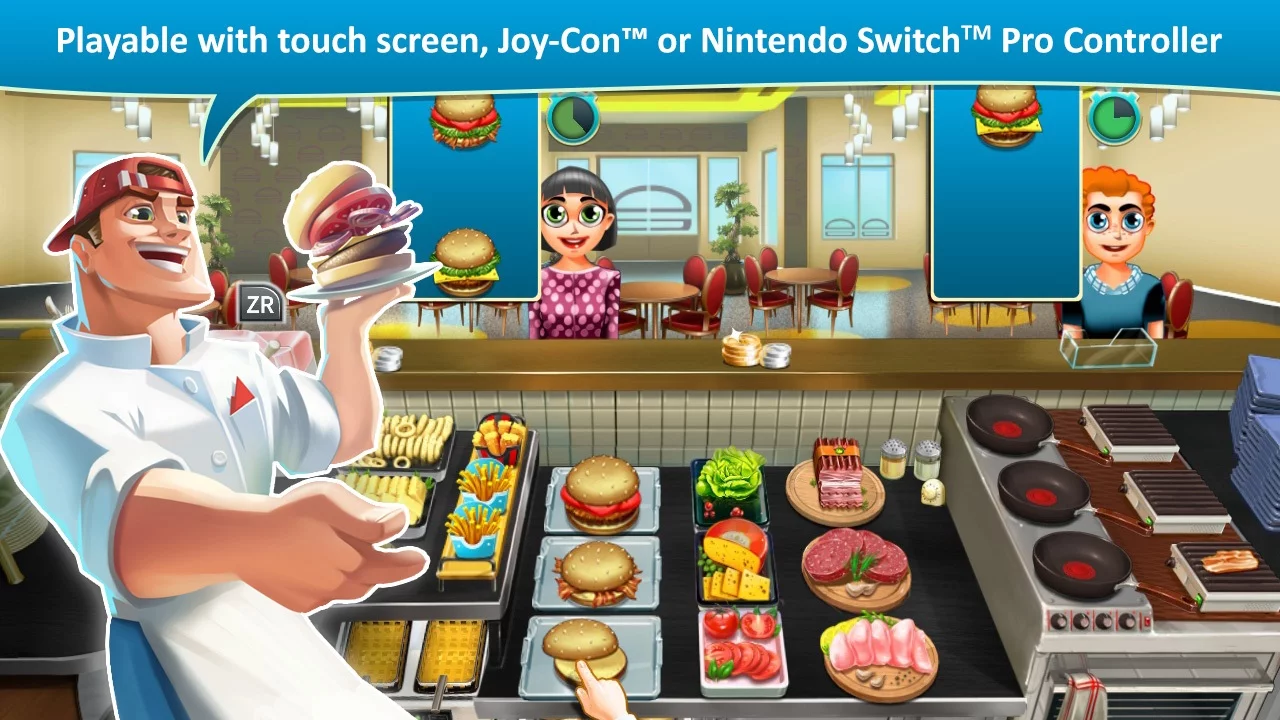 Изображение игры: Burger Chef Tycoon