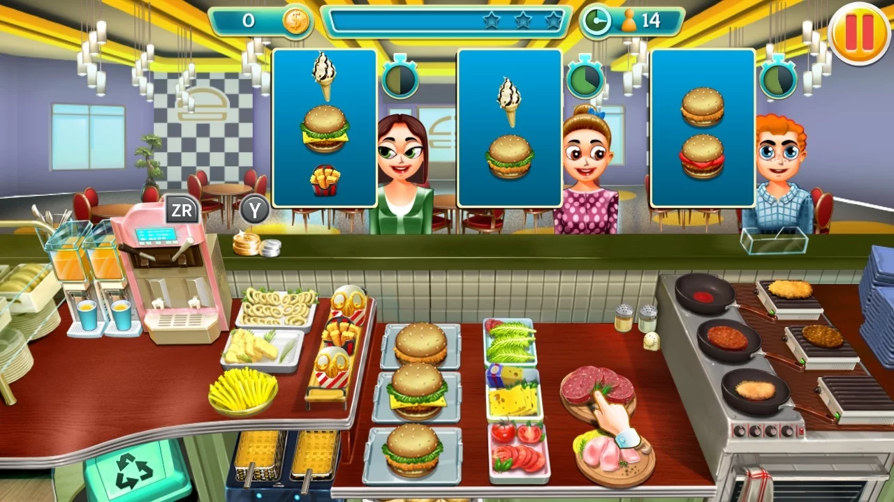 Изображение игры: Burger Chef Tycoon
