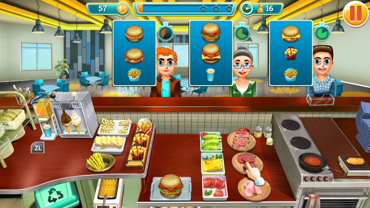 Изображение игры: Burger Chef Tycoon