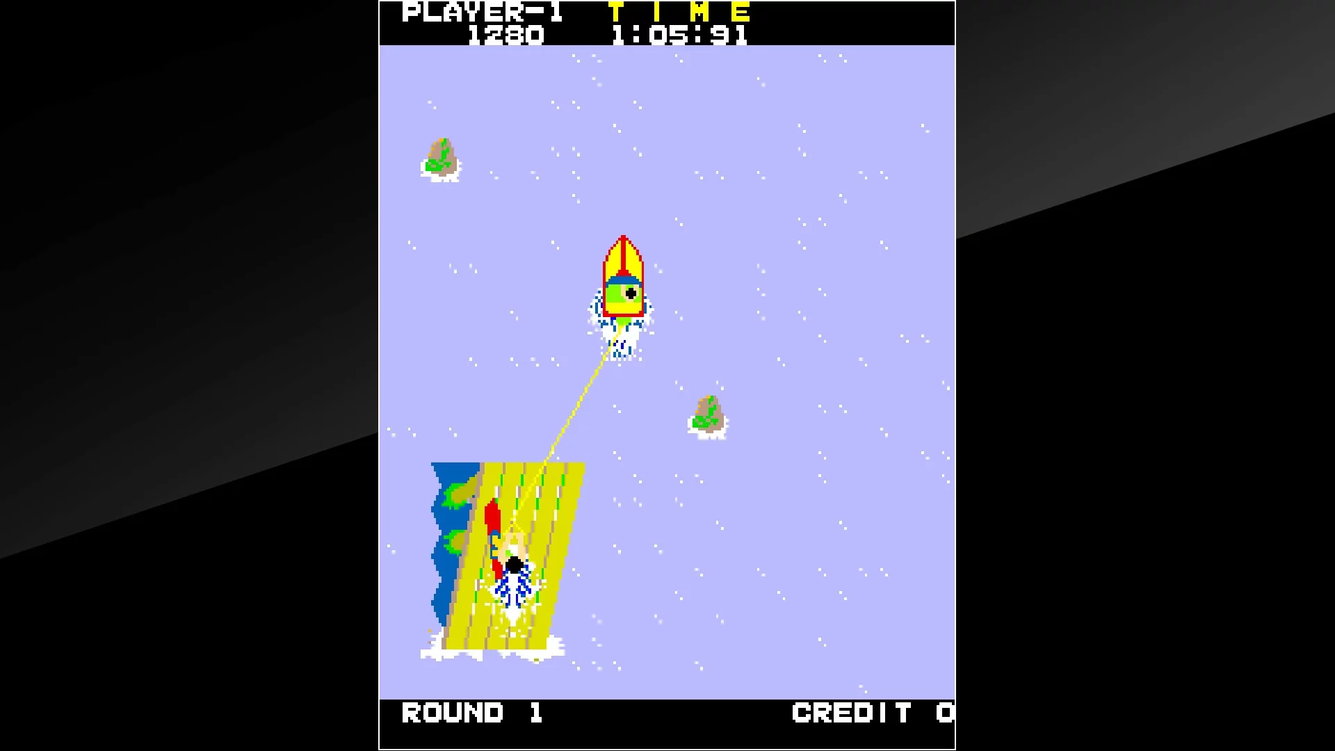 Изображение игры: Arcade Archives WATER SKI