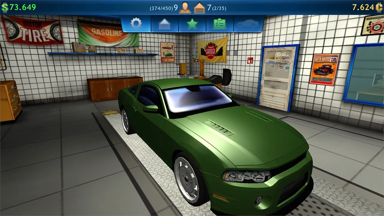 Изображение игры: Garage Mechanic Simulator