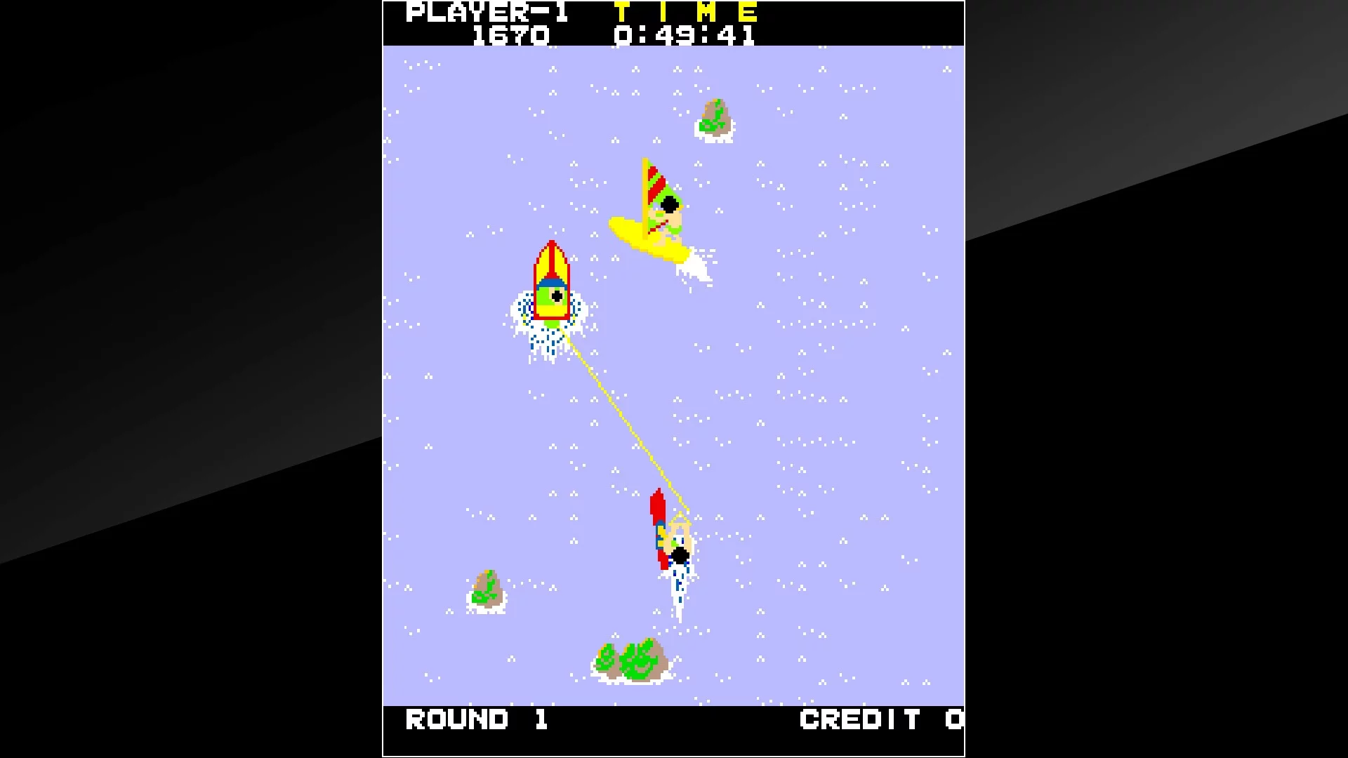 Изображение игры: Arcade Archives WATER SKI