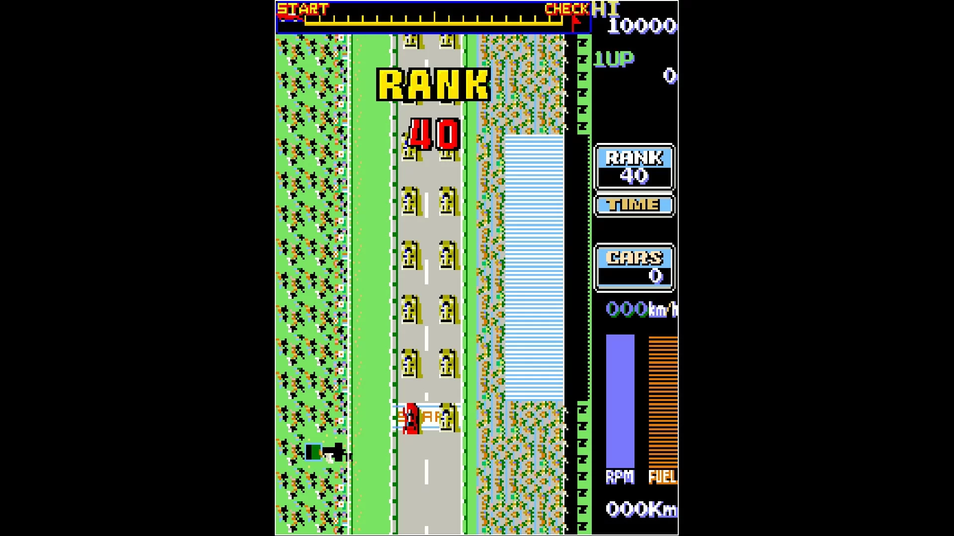 Изображение игры: Arcade Archives ROAD FIGHTER