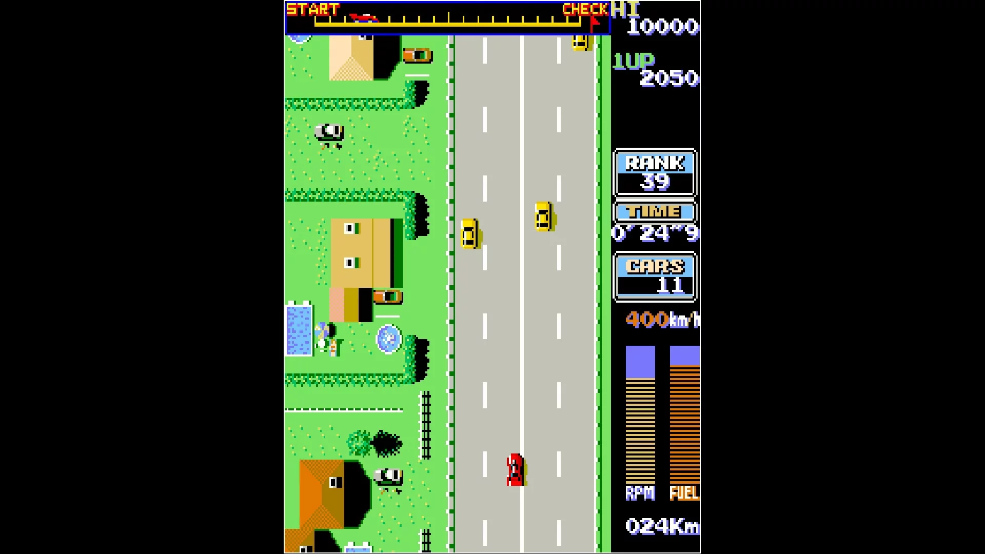 Изображение игры: Arcade Archives ROAD FIGHTER