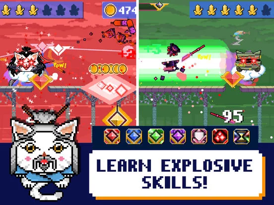 Изображение игры: Laser Kitty Pow Pow