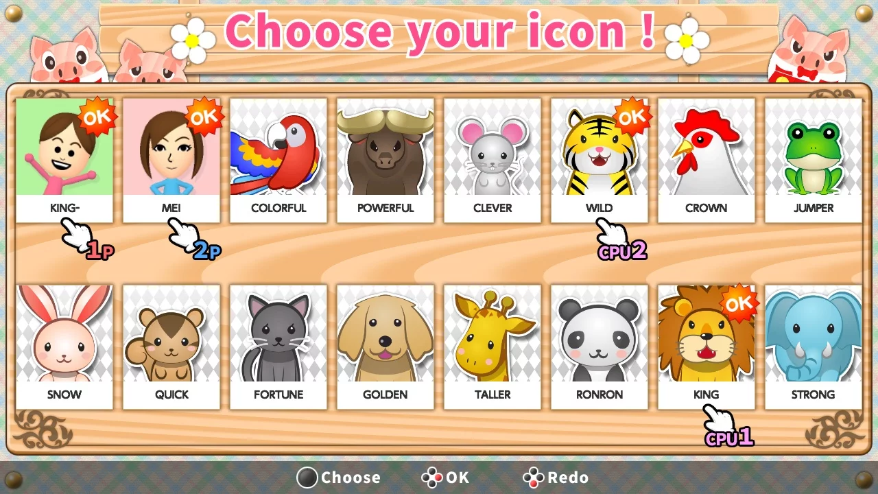 Изображение игры: 3 Little Pigs & Bad Wolf