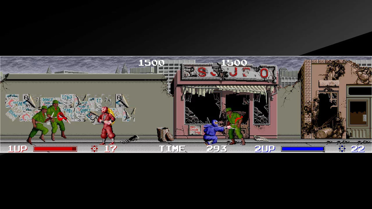 Изображение игры: Arcade Archives THE NINJA WARRIORS
