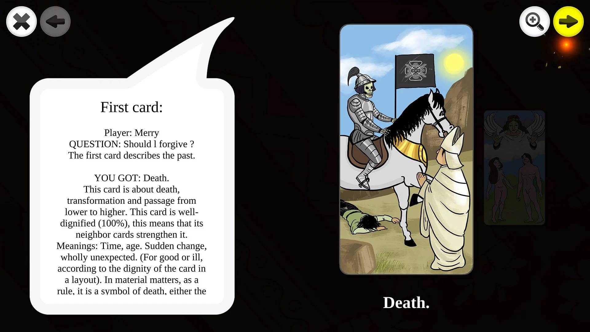 Изображение игры: Tarot Readings Premium