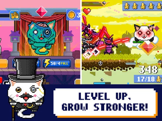 Изображение игры: Laser Kitty Pow Pow