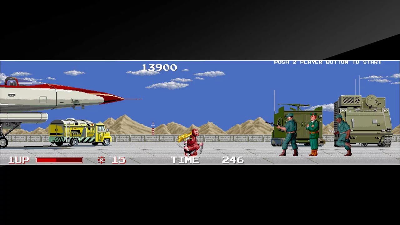Изображение игры: Arcade Archives THE NINJA WARRIORS
